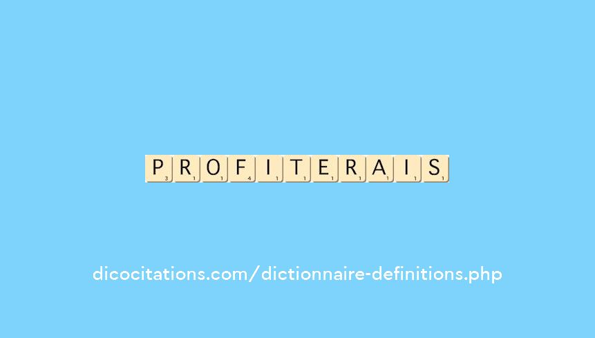 profiterais