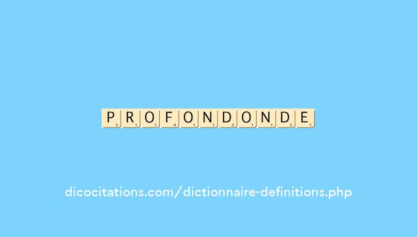 profond--onde