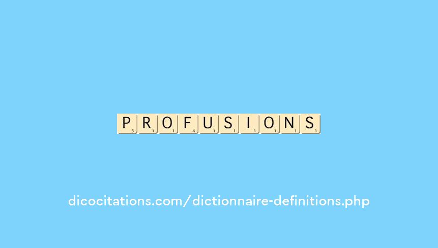 profusions profusions