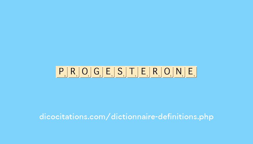 progesterone progesterone