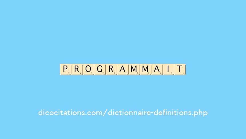programmait programmait