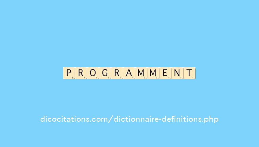 programment programment