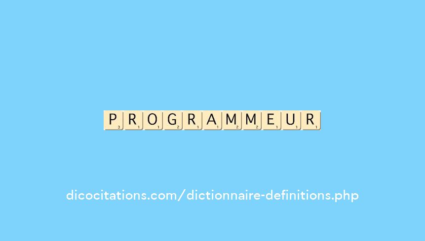 programmeur programmeur