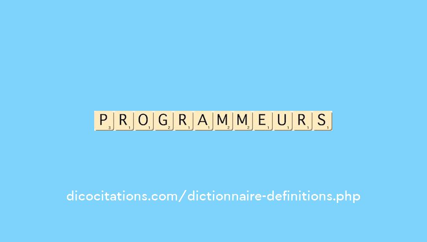 programmeurs programmeurs