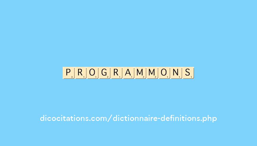 programmons programmons