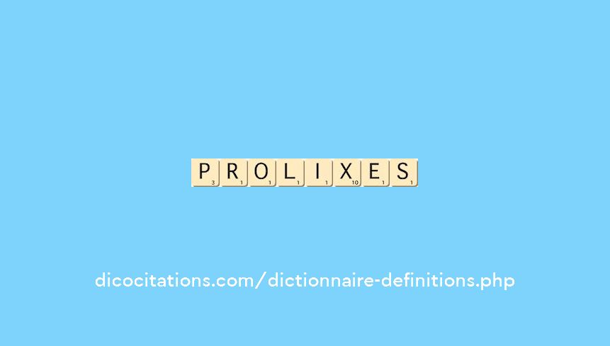 prolixes prolixes