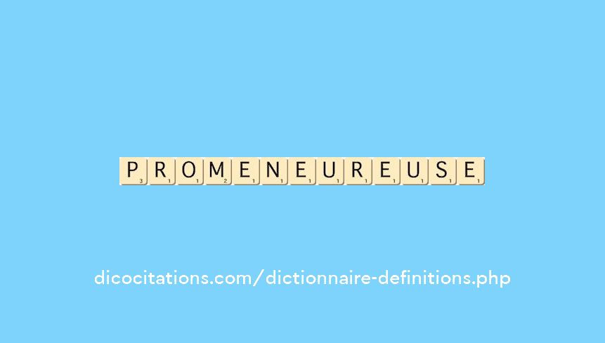 promeneur--euse