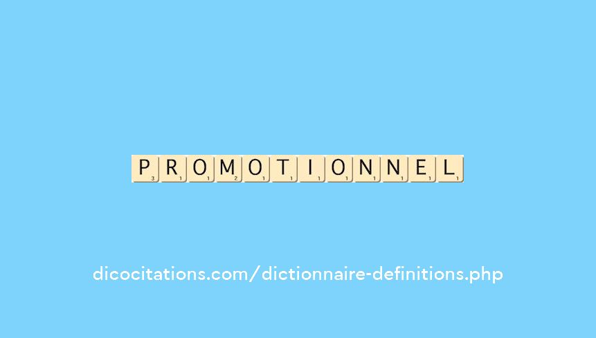 promotionnel promotionnel