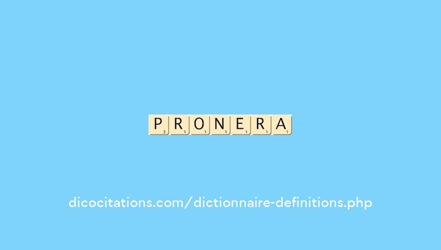 pronera pronera