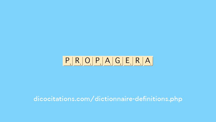 propagera propagera