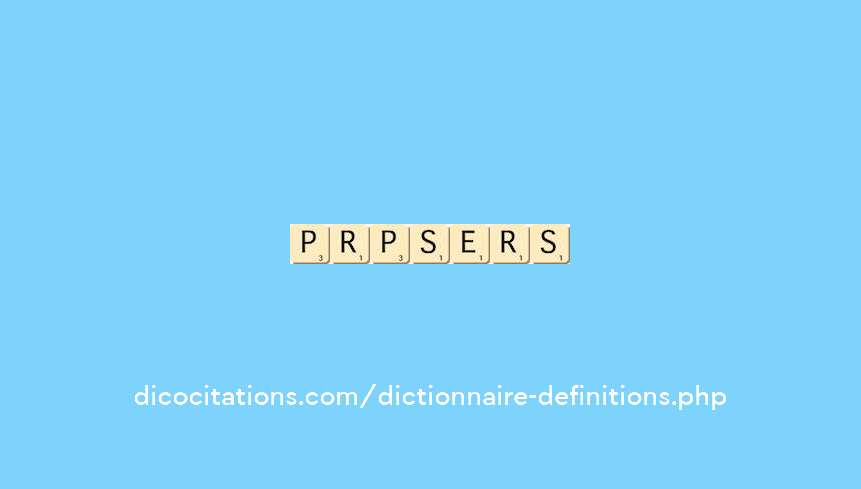 proposerons proposerons