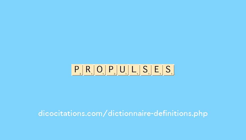 propulses propulses