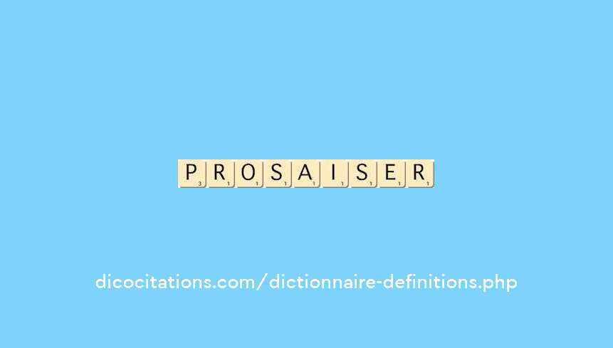 prosaiser