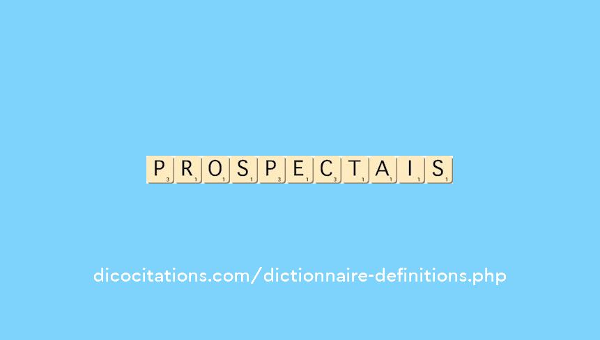 prospectais prospectais