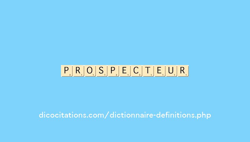 prospecteur