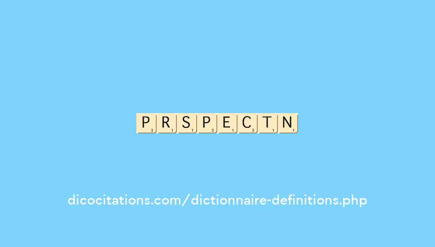 prospection