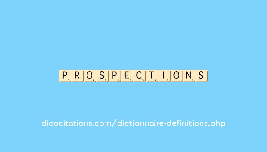 prospections