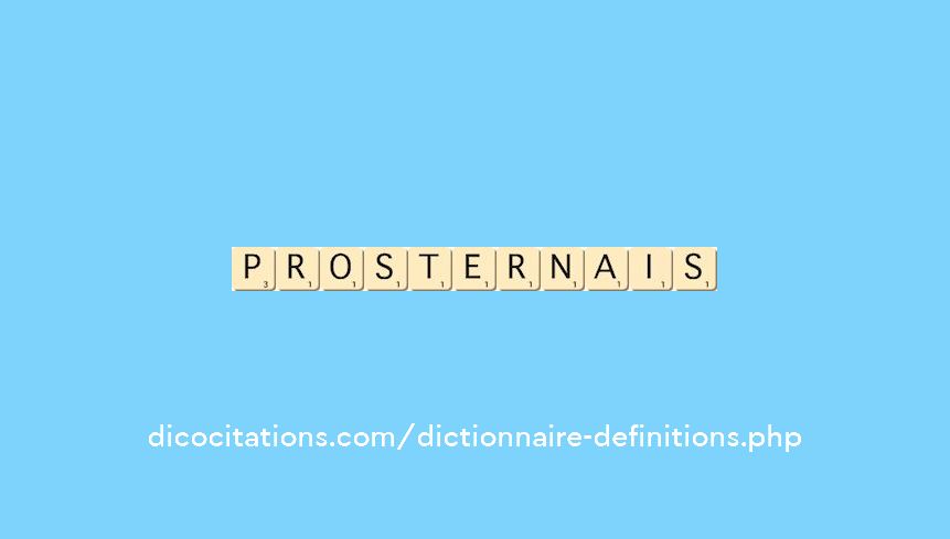 prosternais prosternais