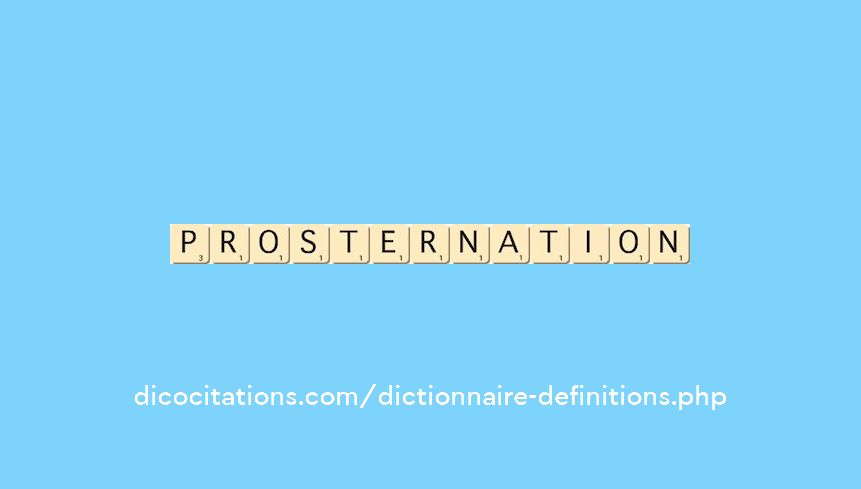 prosternation