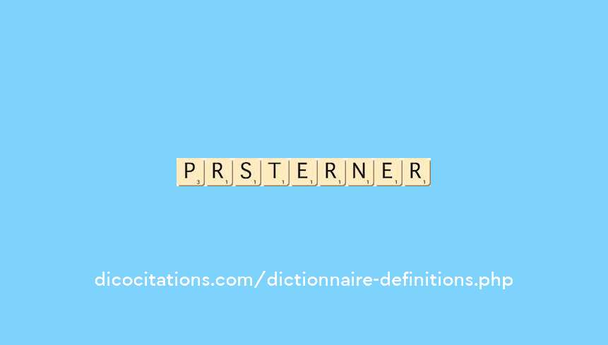 prosterner