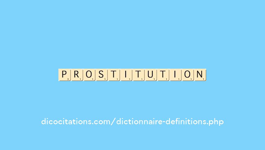prostitution