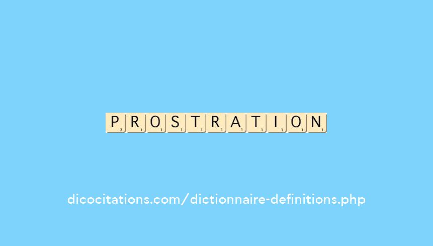prostration prostration