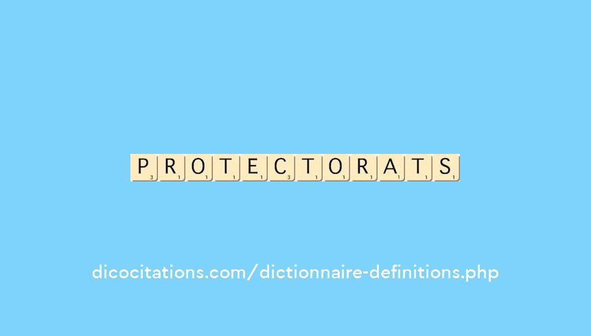 protectorats protectorats