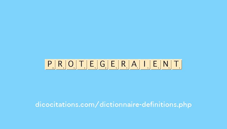protegeraient protegeraient