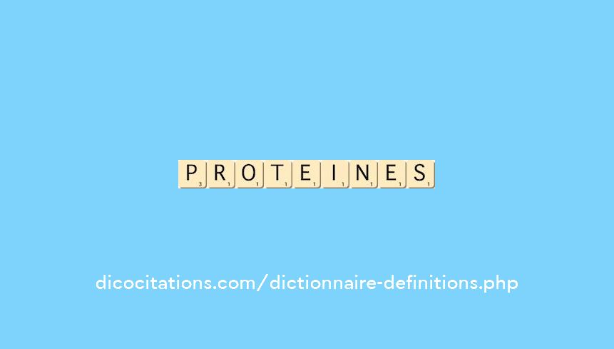 proteines proteines