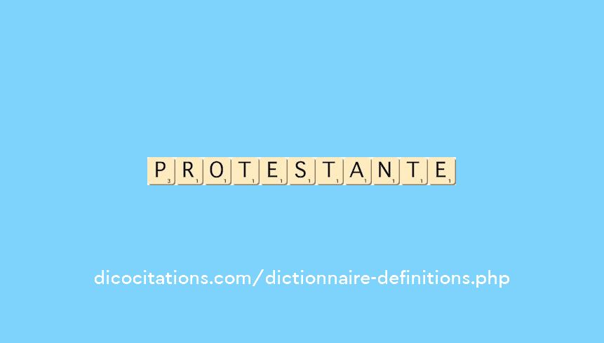 protestante protestante