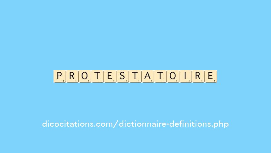 protestatoire