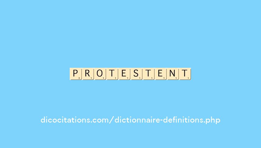 protestent protestent