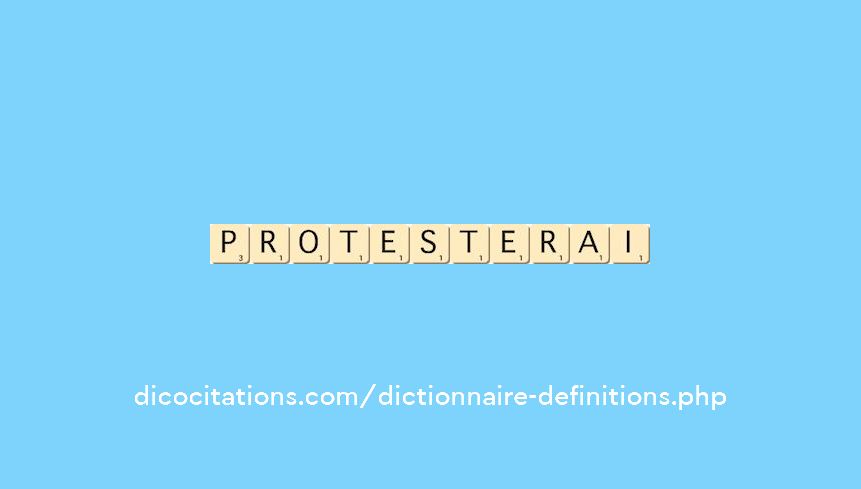 protesterai protesterai