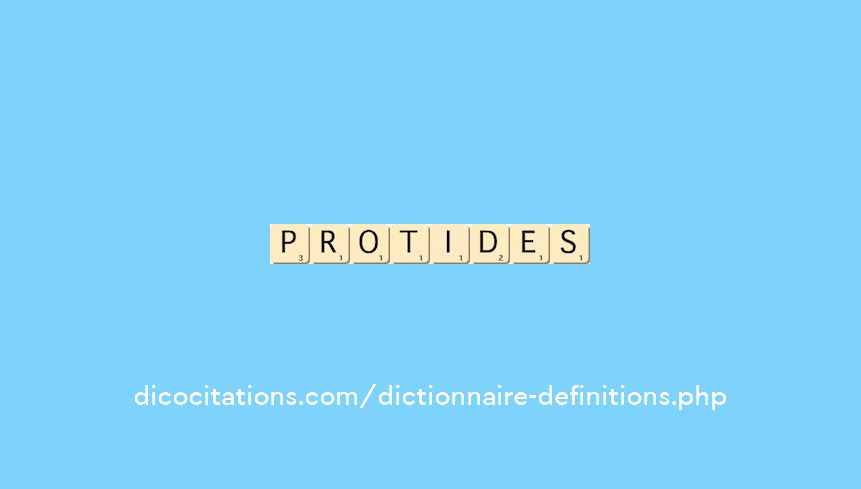 protides protides