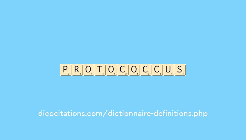 protococcus