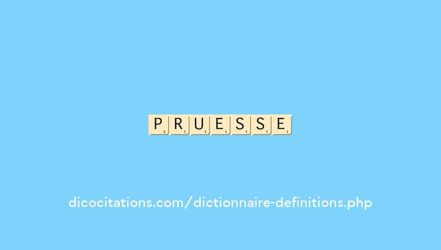prouesse