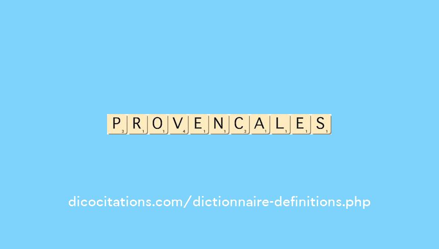 provencales provencales