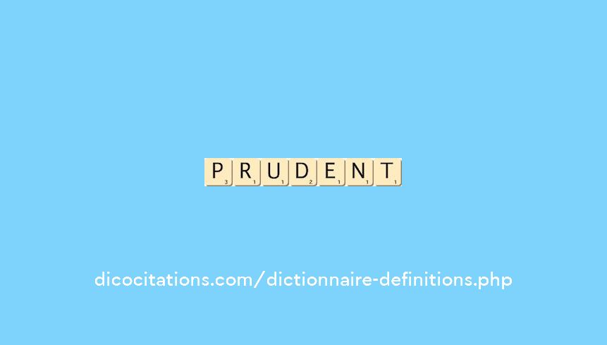 prudent prudent