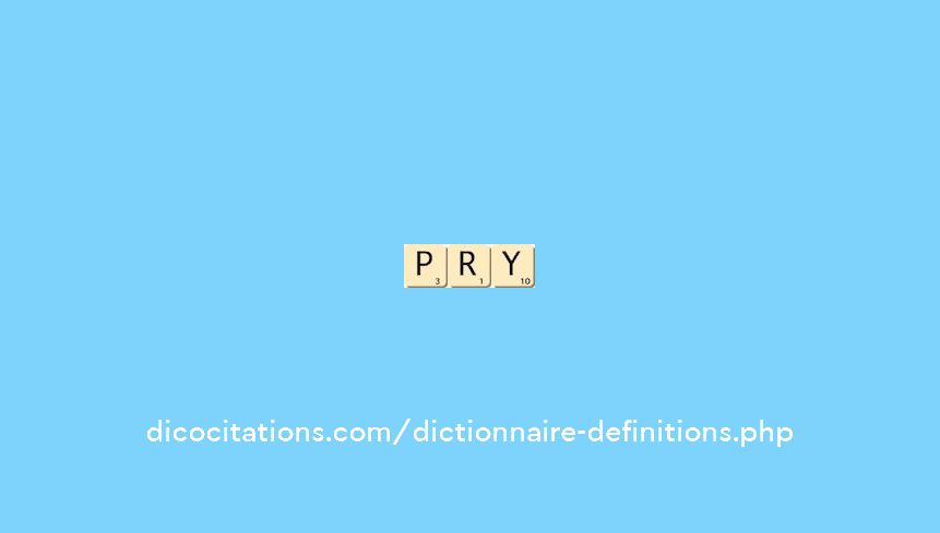 pry pry