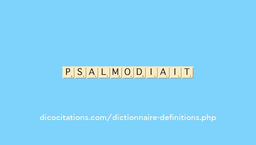 psalmodiait psalmodiait