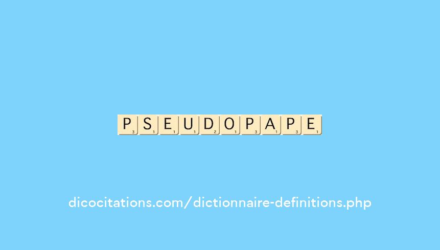 pseudopape