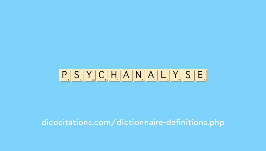 psychanalyse