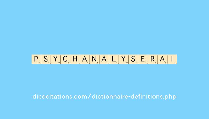 psychanalyserai
