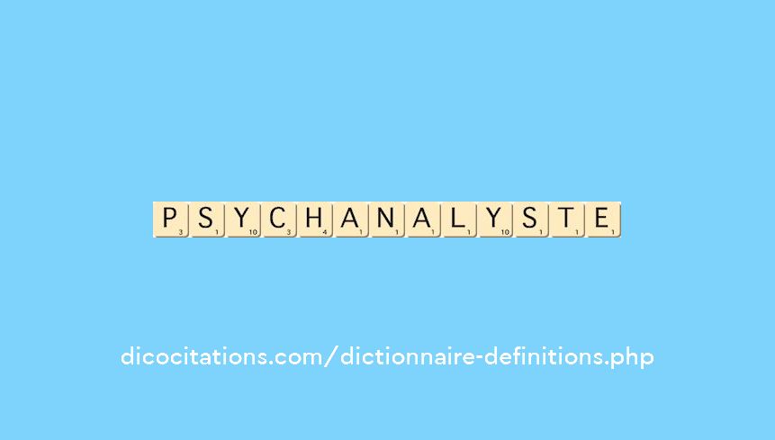 psychanalyste