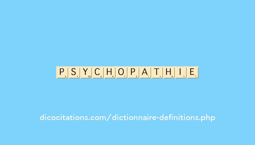psychopathie psychopathie