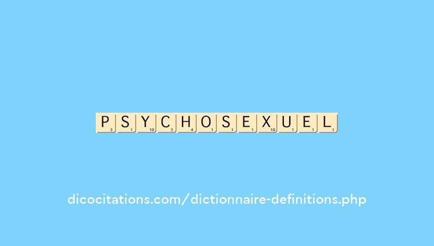 psychosexuel psychosexuel