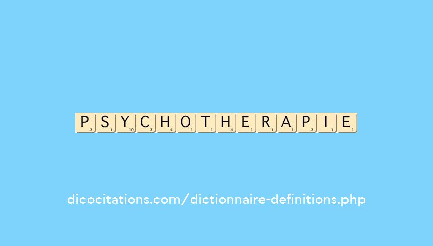 psychotherapie