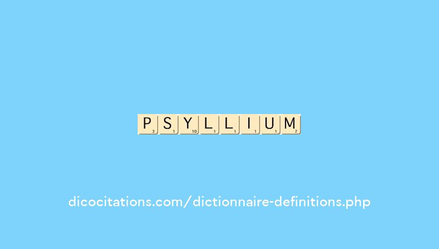 psyllium psyllium