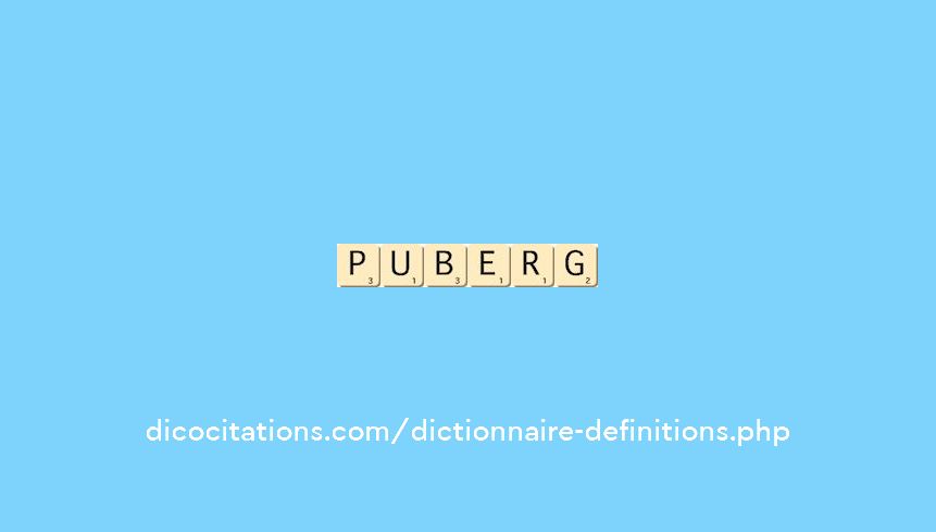 puberg