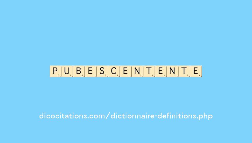 pubescent--ente
